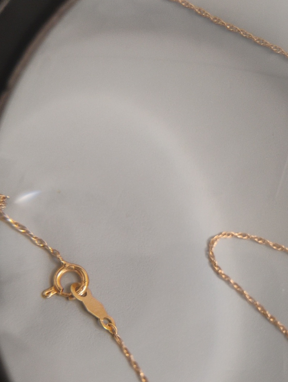 Rope Chain 14 K Gold Necklace - Picture 11 of 11
